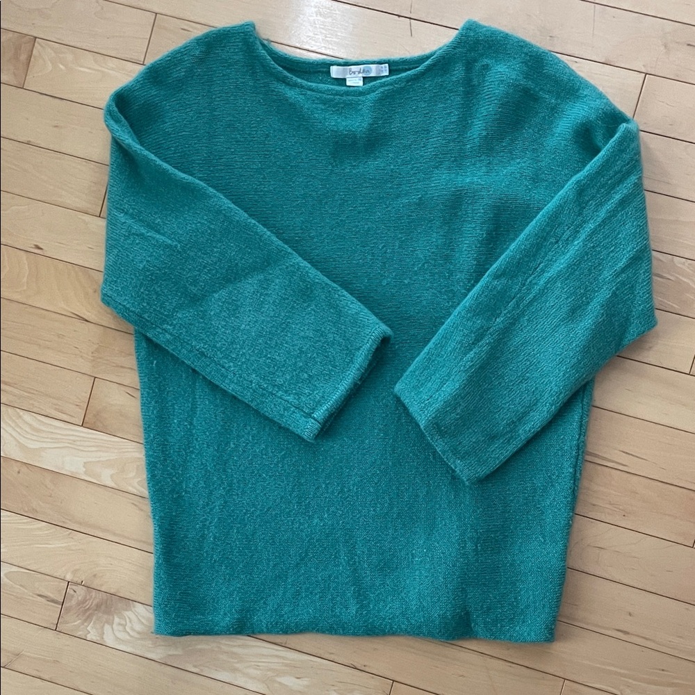 Boden Mohair Sweater Green Size 10